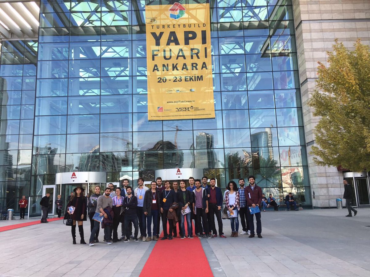 iacesmetu's tweet photo. Bugun uyelerimizle yapi fuarindaydik. 😃 https://t.co/4Q7RfpFnCL