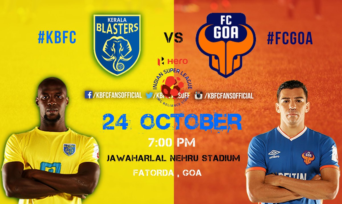 kbfcfansoff's tweet photo. Guars, We are here to Spoil your Party ! Expect nothing less than a hard fight from our Boys! Good Luck @KeralaBlasters #kbcfans #blasters https://t.co/cfL00Miy7Z