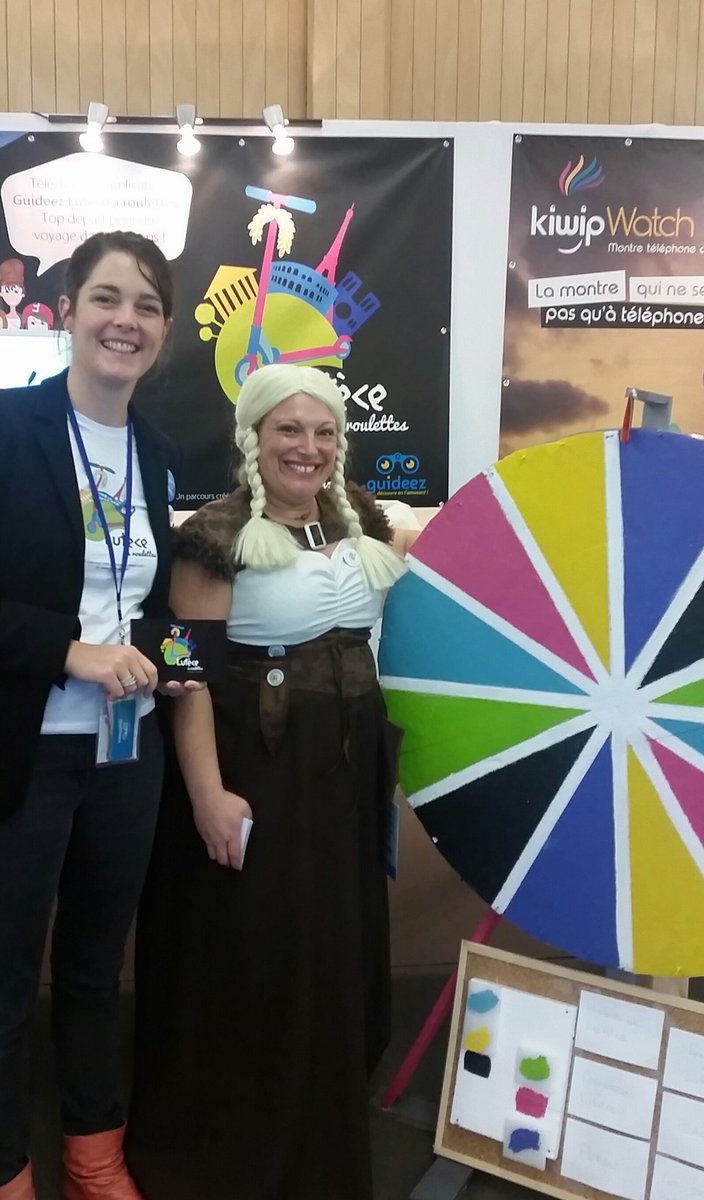 salonkidexpo's tweet photo. Venez rencontrer #Guideez et @sandrions1spécialistes des visites ludiques ! Avec @MyAppyTours #LuteceaRoulettes https://t.co/ZUnNCkNkO3