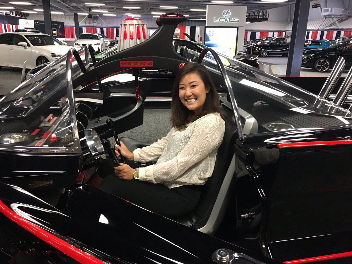 erickawang_'s tweet photo. You can take a picture with the batmobile at the @SacAutoShow and enter a raffle to get a ride in it! Today's the last day of the show! https://t.co/srbb0W3FTx