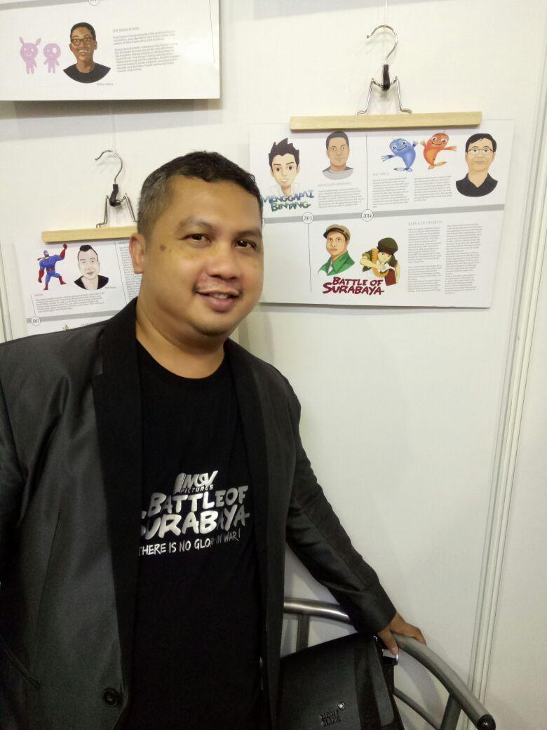 BOSMovie_ID's tweet photo. ada film @BOSMovie_ID di stand @deskovIKJ #IBX2016 https://t.co/bH6RiuwNLY