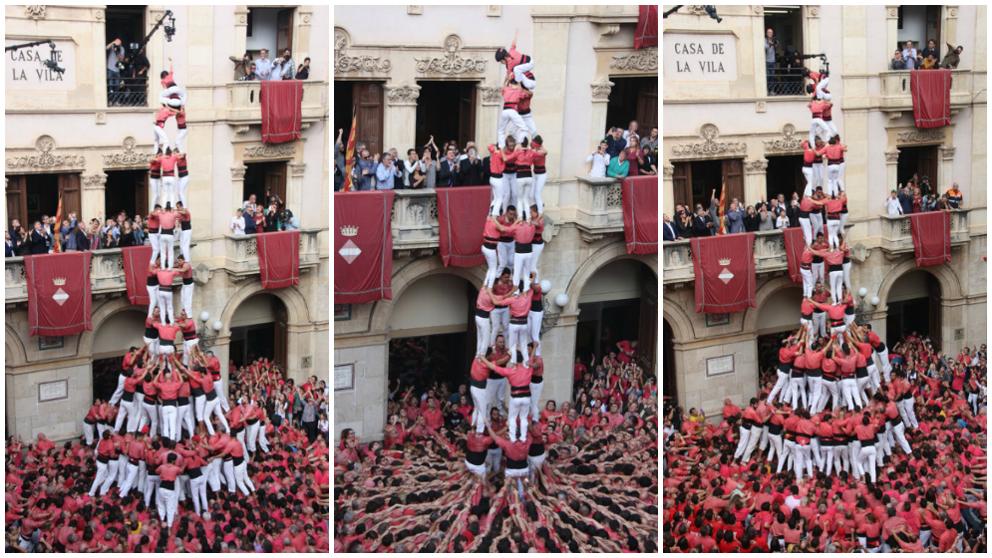 LaVanguardia's tweet photo. La Vella de Valls completa la mejor actuación castellera de la historia https://t.co/AUtklZmJIb https://t.co/mYbJk27XQ8