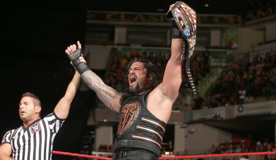 WayneBRFC7's tweet photo. Lets be honest #RomanReigns is a Main Event guy with a Mid Card Title. He should be #UniversalChampion #BelieveThat👊 https://t.co/UkPB19aw4i