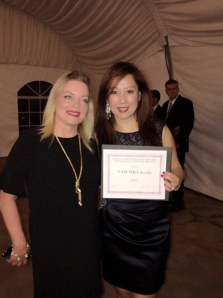 NAWMBASeattle's tweet photo. Great honor & privilege... @MBAWISeattle just got awarded "Professional Chapter of the Year 2016"
Thank you everyone!!!
#NAWMBA2016 #NAWMBA https://t.co/xgQo46qcWh
