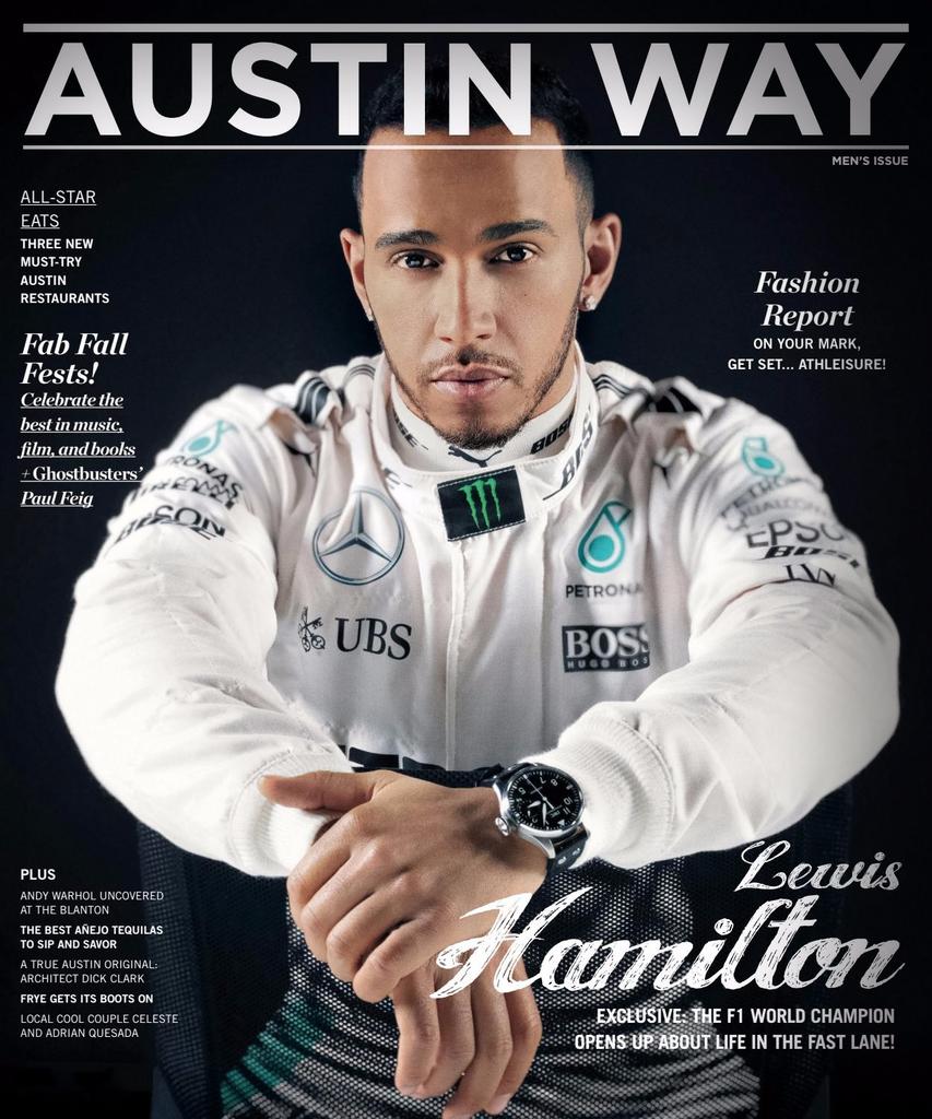 PortalHamilton's tweet photo. Check This Out #TeamLH @LewisHamilton For Austin Way :) We're Proud Fans! #AustinWay #USGP #Style #Boss #F1 https://t.co/mi387bQcds