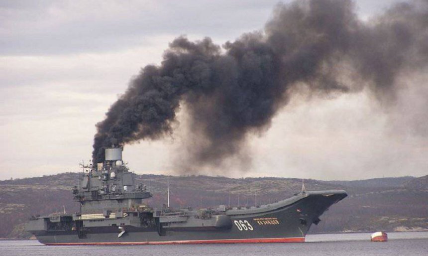 Andrey Davydov On Twitter Britishers Joke Smoke From 30 Year Old Air Carrier Admiral Kuznetsov Must Be Seen From Space Https T Co 2j501hollt