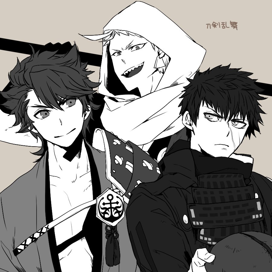 @ganmo_16 13人目
刀剣乱舞の陸奥守と岩融と同田貫
推しはたぬき。現在進行形で好きです。
アニメの岩融まだかなー 