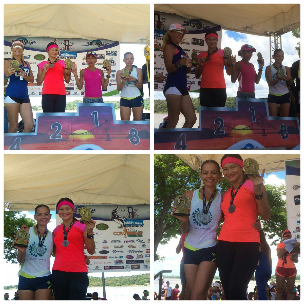 cachamayrunners's tweet photo. Felicitamos a nuestra compañera Betty Lares, por el 3er lugar obtenido en la Categoría Máster C #NuncaTeRindas de @OrinocoRunners. https://t.co/R4kyksr5MG