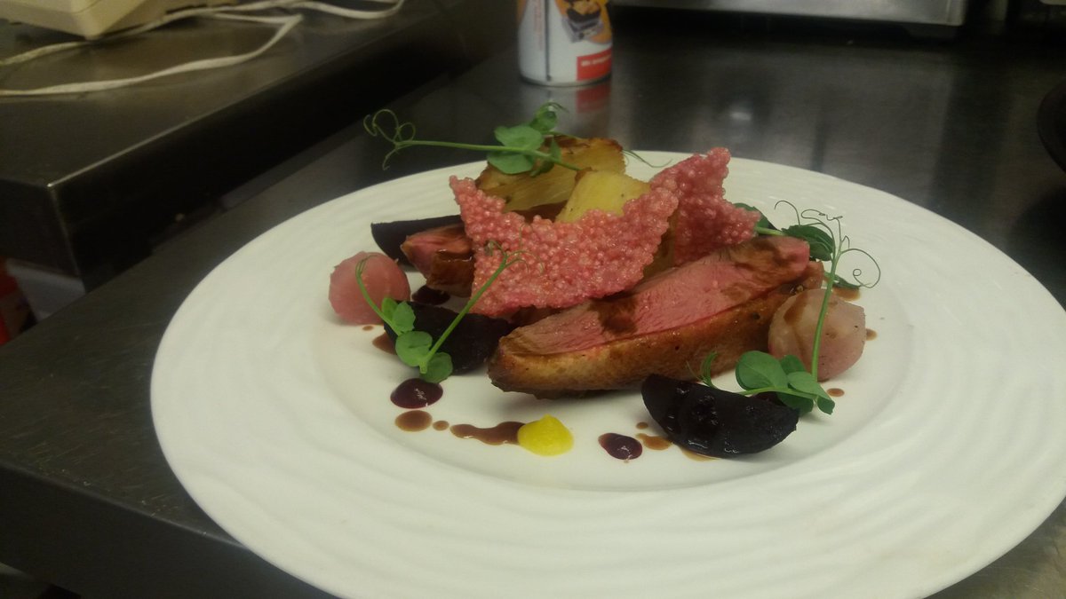 New duck main course