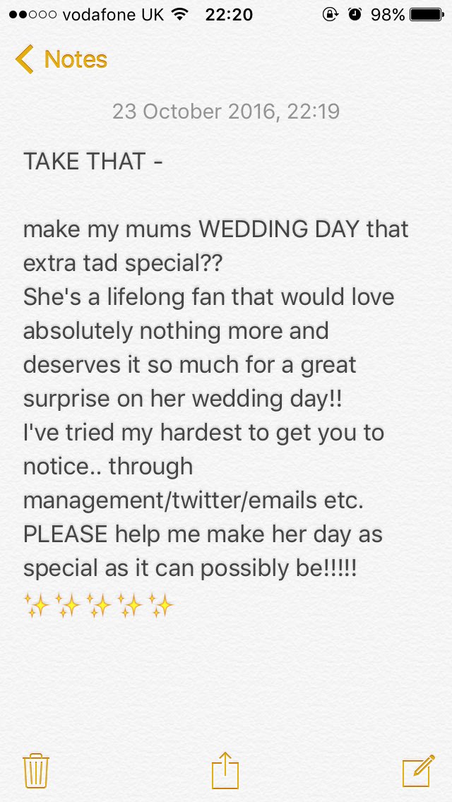 GaryBarlows's tweet photo. @GaryBarlow @HowardDonald @OfficialMarkO @takethat PLEASE READ ✨✨✨✨✨ https://t.co/1Z0xyAeqfD