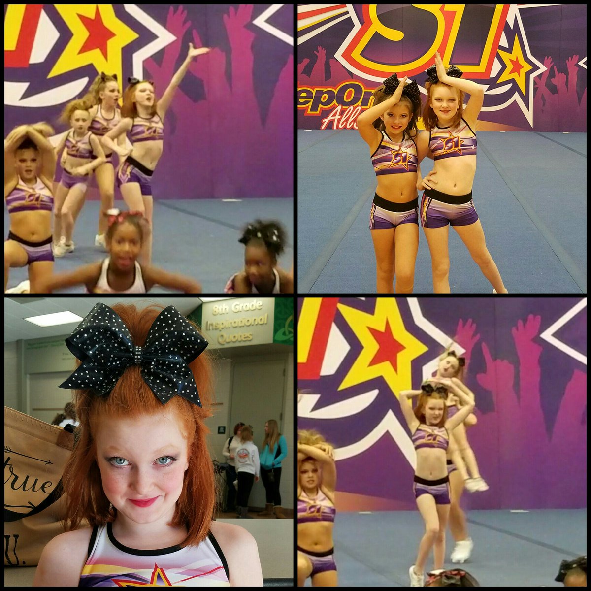 ItsCrissyConner's tweet photo. Step 1 Showcase #sharkbait #sharks #youmeus #allstarcheer #showcase #cheerfaces #sensational https://t.co/EU8rNi62hA