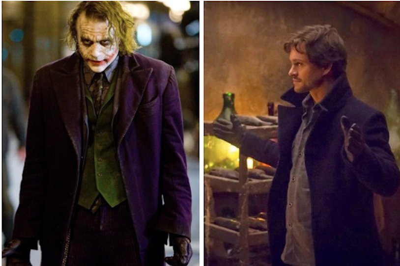 Coincidence? I do not think. Nice coat and gloves :) @BryanFuller 

#Hannibal #Joker #WillGraham