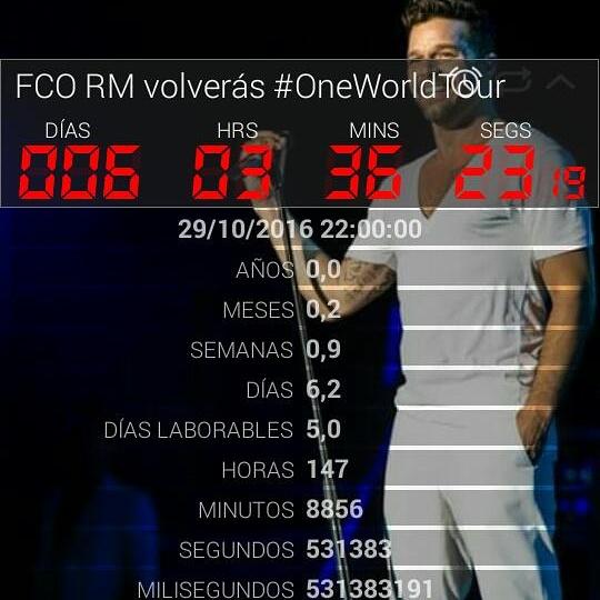 volveras_fcoarg's tweet photo. #CuentaRegresiva #OneWorldTour #FCORMVolveras #Pasion #Locura #SexySouls @RM_Team @ricky_martin @DIRECTVARENAOK @SonyMusicArg https://t.co/IeY9Ua89D5