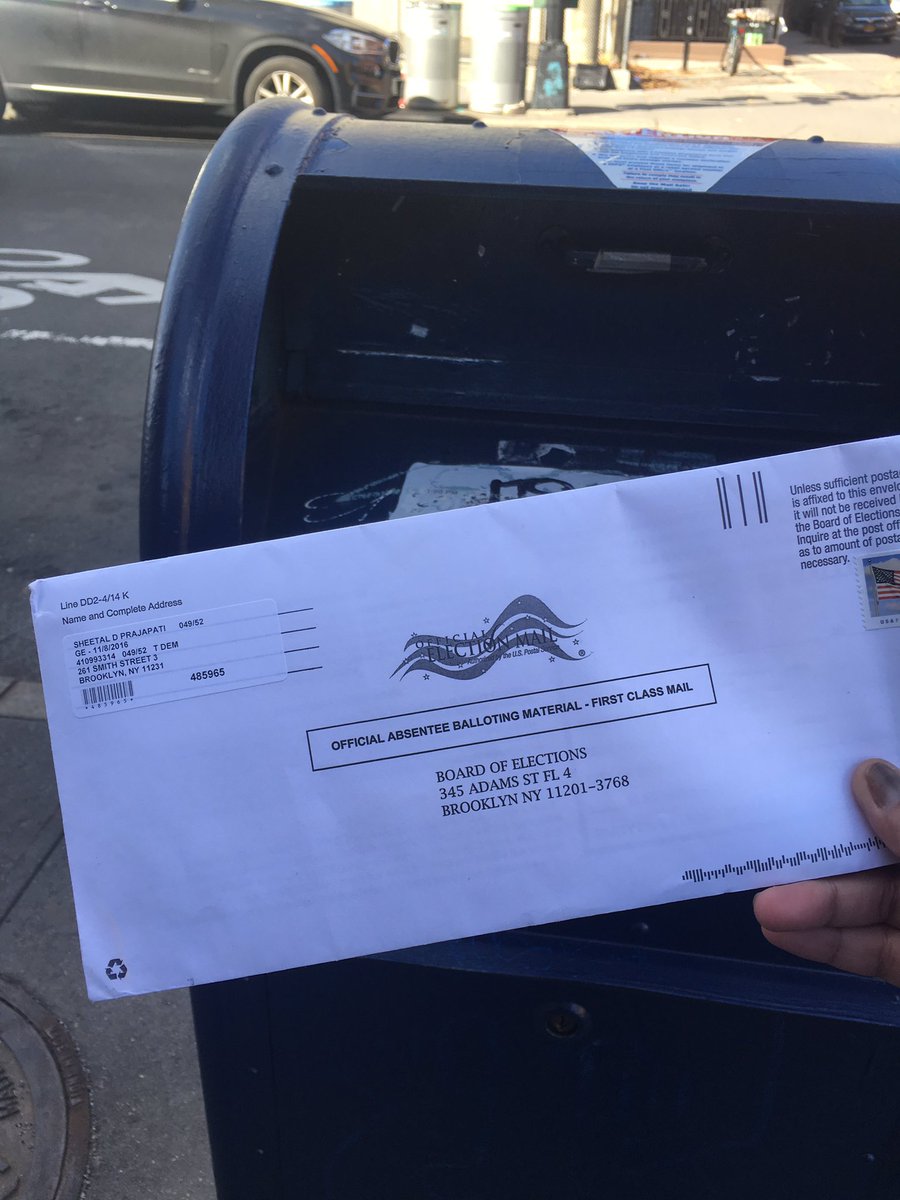sdp80's tweet photo. I won't be here but my vote will count. #imwither #VOTE https://t.co/7m9F8rMO8C