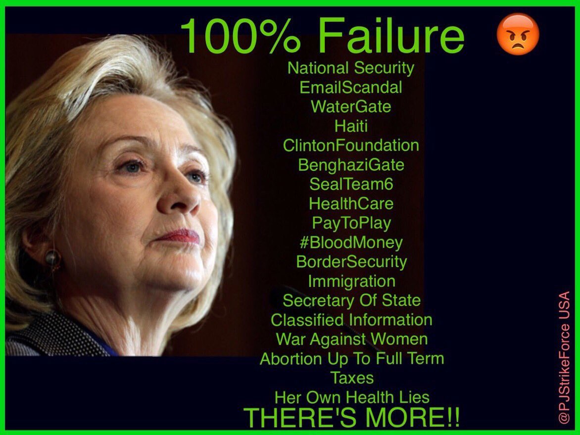 NavyFlyBoyUSA's tweet photo. I am amazed that people think this skank represents chance to fix America. She will destroy USA. #tcot #ccot #gop #maga https://t.co/WoaXpcWOyS