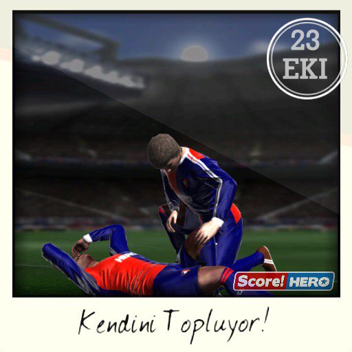 Kendini Topluyor! #scorehero itunes.apple.com/gb/app/Score!-…