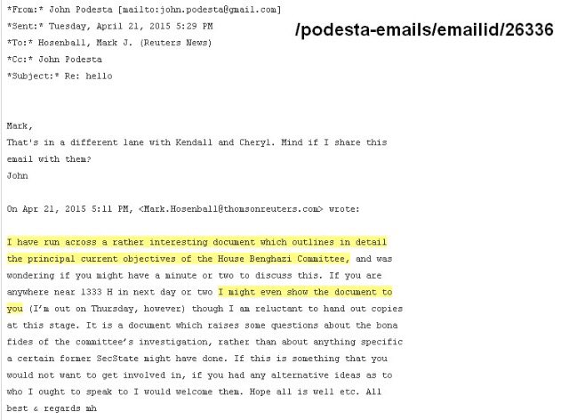 CityOutlaw's tweet photo. Hey @reuters thoughts on your "journalist" smuggling docs from an ongoing investigation to the party being investigated? #PodestaEmails16 https://t.co/6QvKXb7CsG
