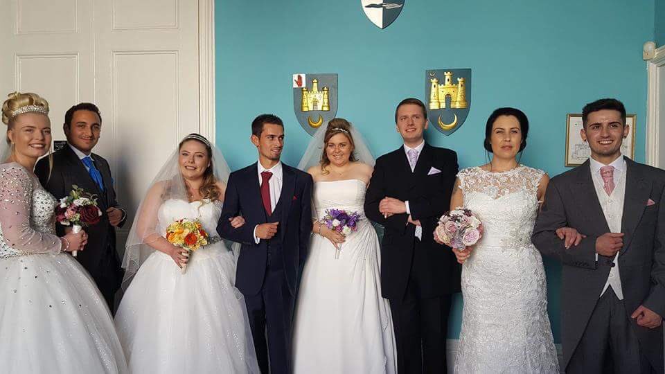 SarasGowns's tweet photo. Brides &amp; Grooms from the Bridal Fayre today if you were unable to make it look forward to seeing you on Thursday 27th @CliffHotelGlstn https://t.co/gzhGHxoWIv