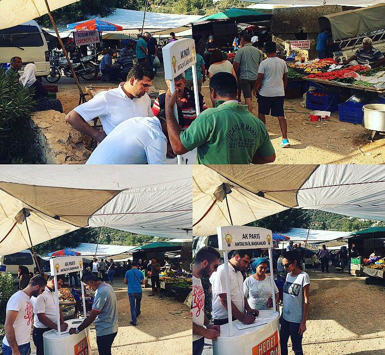 Bugünkü #Kaş pazar yerinde gençlik kollarımızın standı ile ailemize katılan yeni üyelerimiz ile daha da güçlüyüz
#Hedef500BinÜye
<a href="/rizasumer/">Av.Rıza SÜMER</a>