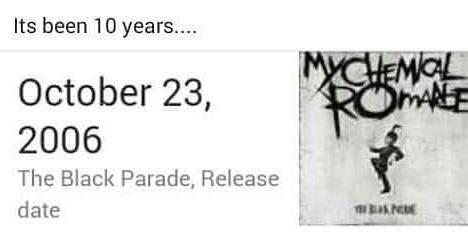 ugh_its_flower's tweet photo. #10YearsOfBlackParade
Your memory will carry on💔😭 https://t.co/UKXvO1M6UC