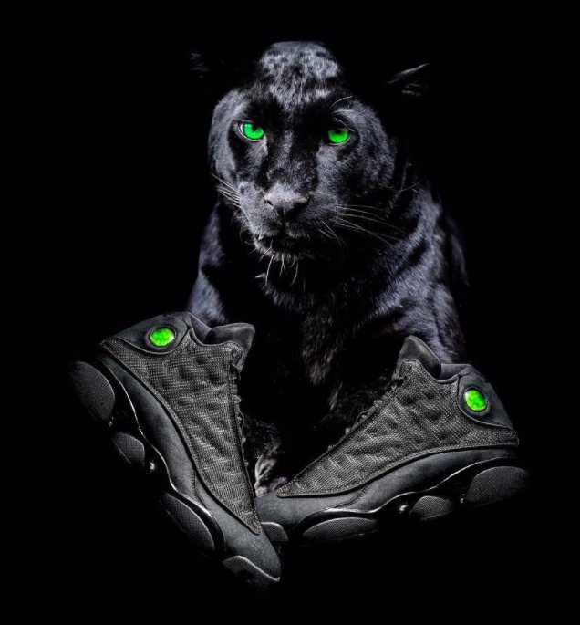 RaimovRoman's tweet photo. вот на этих фотках Air Jordan XIII 'Black Cat' выглядят супер сочно https://t.co/jD1s3OCDtU
