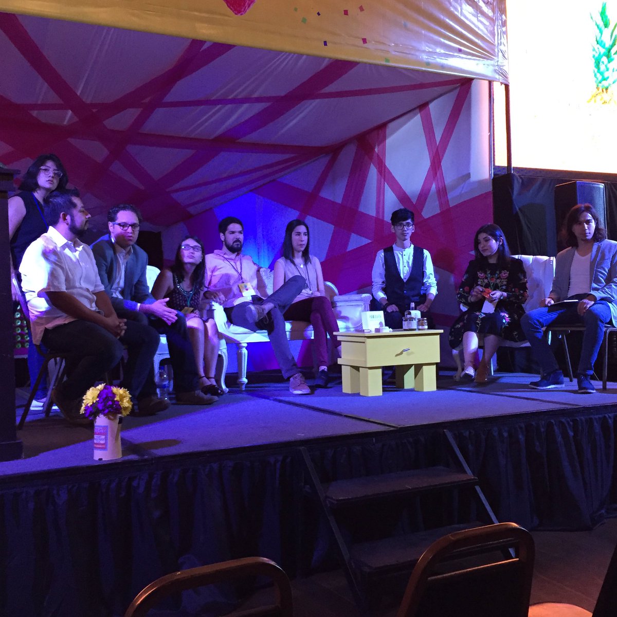 FParasecoli's tweet photo. Young designers from Colombia and Peru presented projects to improve individual and shared food experiences #fooddesignmx #ensenadacreativa https://t.co/iAr5YjVbem