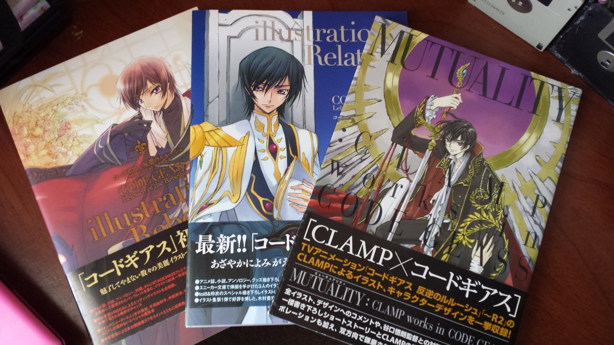 Gigimon Finally D Mutuality Clamp Works In Code Geass Codegeass Clamp Artbook Lelouch Suzaku Mutuality T Co Sjfmgr1ni2 Twitter