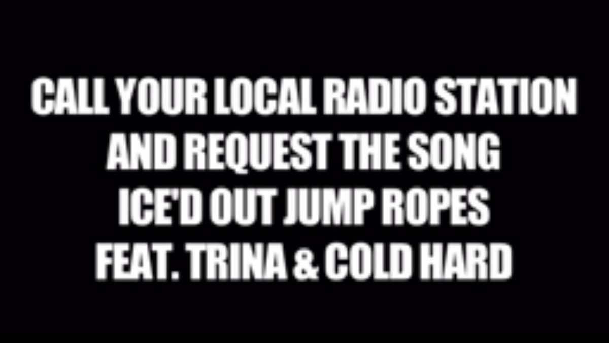 TeamShaneDean's tweet photo. ICE'D OUT JUMP ROPES REMIX! Shane Dean feat. Trina &amp; Cold Hard https://t.co/DsGtcXLzj3 https://t.co/IlvyC4ylBl