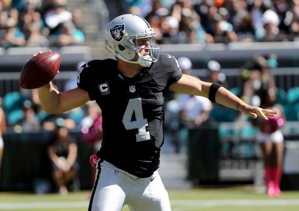 derek carr stats today derek carr stats today