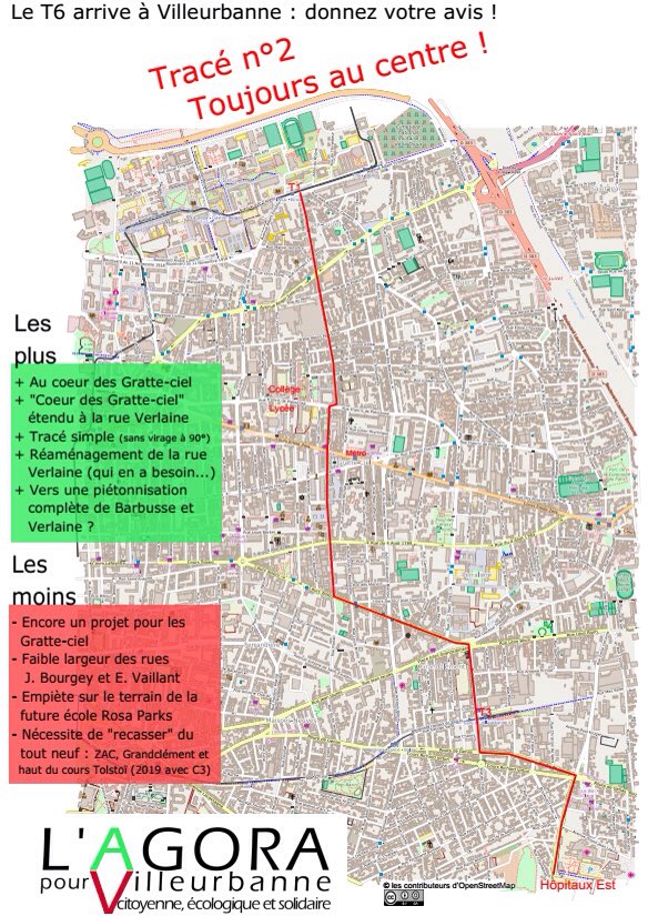 brunobernard_fr's tweet photo. #TramT6 à #Villeurbanne
4 tracés possible #LaDoua aux #HopitauxEst
Pour moi c'est le 3 #Flachet ! Et vous ?
@beavessiller @JacquesVince https://t.co/pZyNAxsVUJ