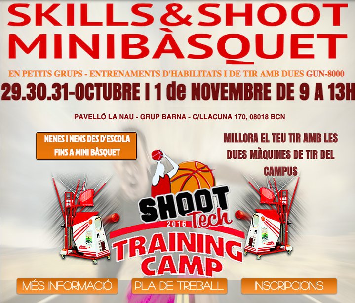 shoot_tech's tweet image. Aquest pont s'aturen les lligues xò no el bàsquet. Si vas néixer al 2005 o després, t'esperem al mini camp. Info a shoot-tech.com