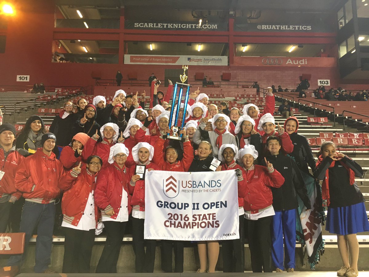 LenapeAthletics's tweet photo. Congratulations to the Lenape Marching Band on winning the 2016 USBands NJ State Championship on Saturday night at Rutgers! https://t.co/d7Xps3zFa6