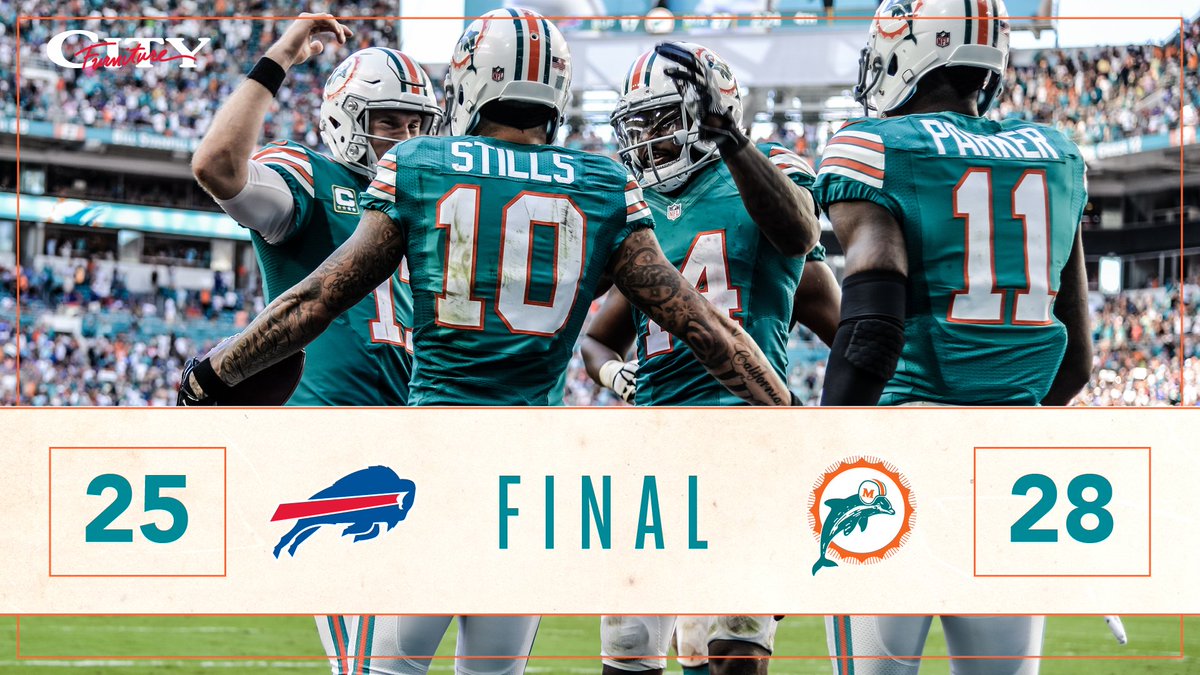 MiamiDolphins's tweet photo. BALL GAME! https://t.co/ADa2o3ltqC