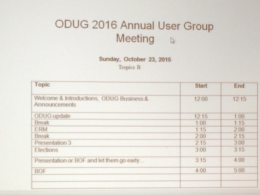 Aliye1Ozcan's tweet image. #ibmcmod User Group meeting started at #ibmwow! Join odusergroup.org if you missed. @IBM_ECM @IBMPartners