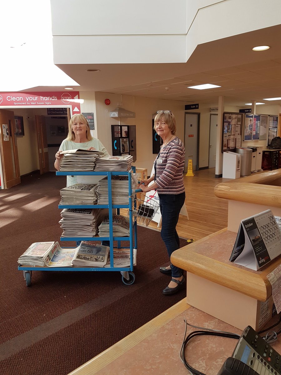 StRichardChi's tweet photo. We know how important weekend trolley rounds are for hospital patients who may be lonely &amp; bored #Friendsmakeadifference #SupportyourFriends https://t.co/ZAinWO1XFP