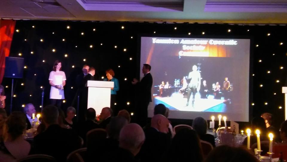 We only went and won "Best Musical" for our production of "Company" at this evenings Rose Bowl awards! Very proud. Well done all involved!
