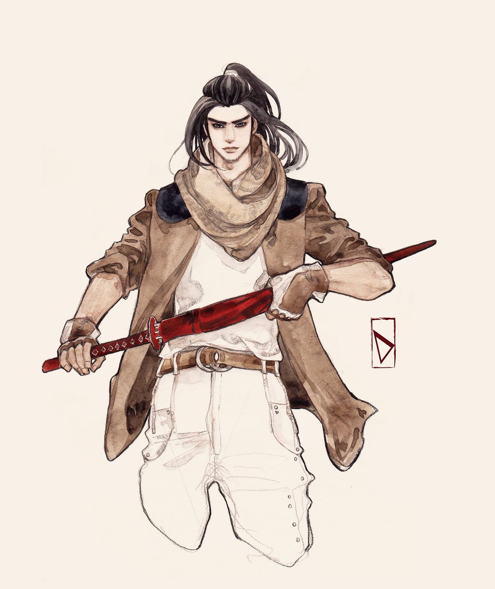 Demetriosis's tweet photo. 《City Ronin》…… 殤不患  A modern collection made for Syou Fu kan   東離劍遊紀 Thunderbolt Fantasy https://t.co/O0Spujh5L9