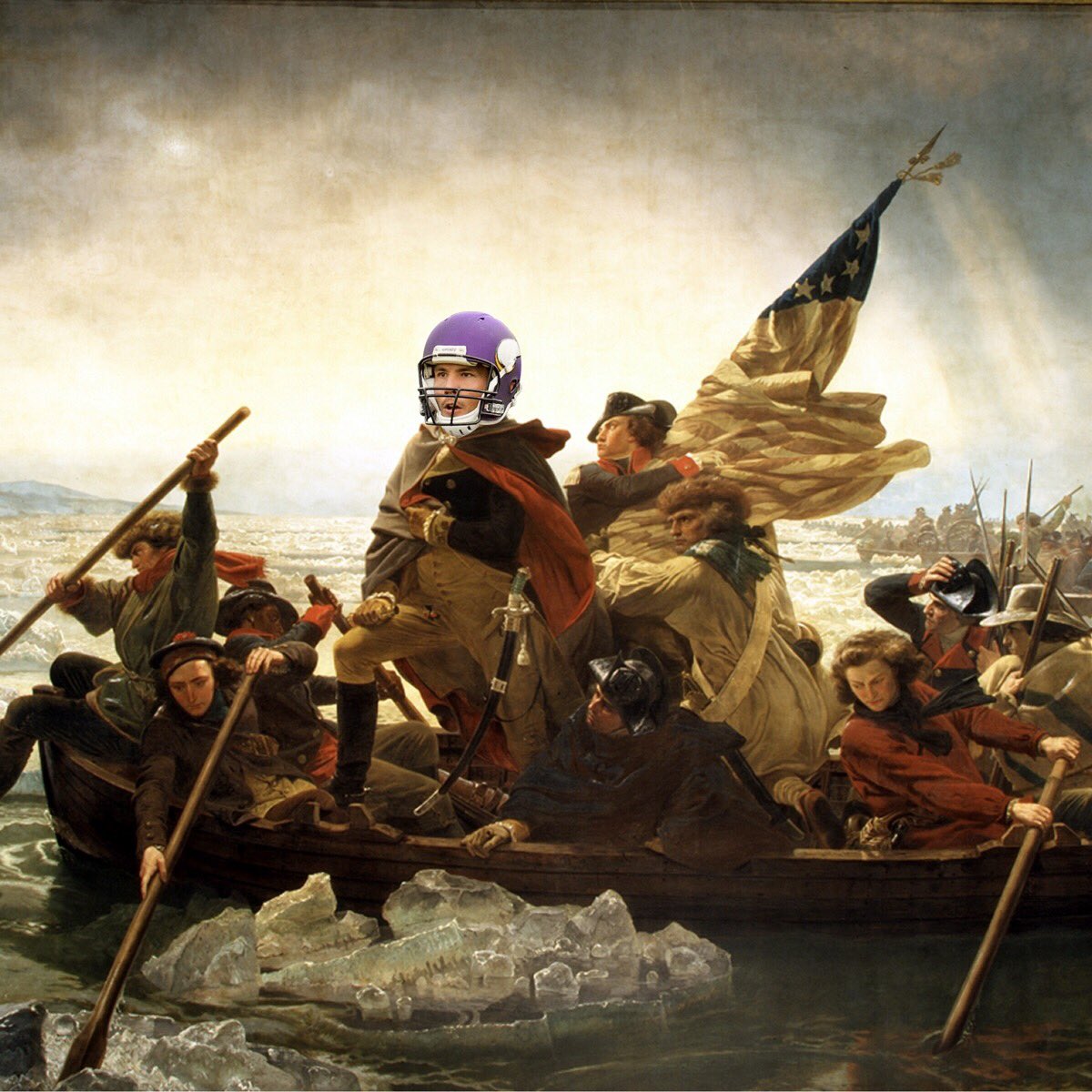 OttmanJeffrey's tweet photo. Sam Bradford suffered his 1st loss as a #Viking  today. It is with a heavy heart I post these historical photos, honoring his godliness. https://t.co/4r64pIkvGK