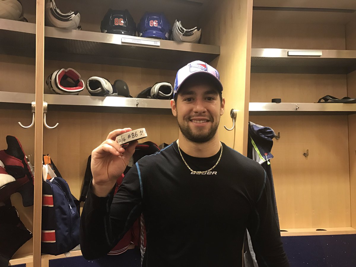 .@JJooris86 with the puck from his first goal as a #NYR! https://t.co/X7ZG3CA6sh