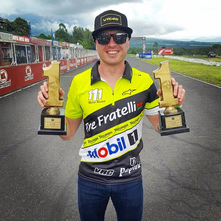 MARCOSREICHERT's tweet photo. Ganamos los 4 heats!! 2 primeros en Supersport y 2 primeros en Superbike. Ajuaa, nice come back #NeverGiveUp #MR111 https://t.co/4jp2SWNFjX