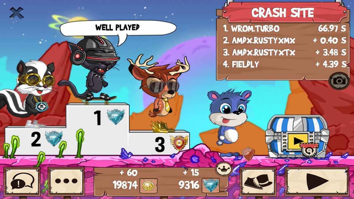 wanzack85's tweet photo. Get on my level, son! #funrun2 #RusTyxMx #RusTyxTx #Fieldly https://t.co/OfOHFZDIdU