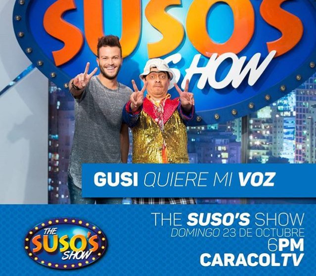 Falta 1 hora para que tiremos caja con <a href="/susoelpaspi/">Suso el Paspi</a> por <a href="/CaracolTV/">Caracol Televisión</a> <a href="/TheSusosShow/">The Suso's Show</a> #SusoDomingo