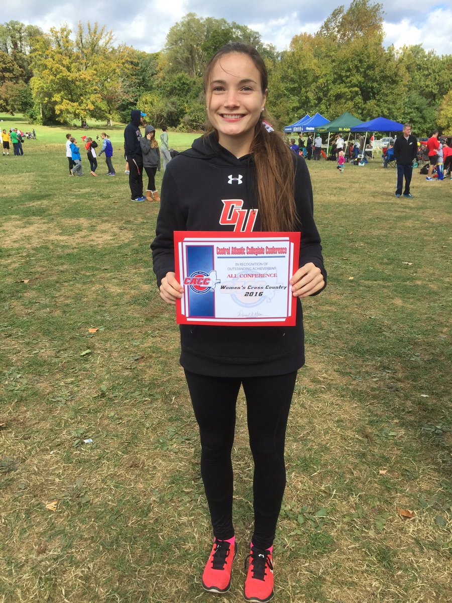 CUXCTF's tweet photo. Big congratulations to Victoria Thaler for being #CaldwellUniversity's first All-Conference winner! #cuxc #caccxcchampionships https://t.co/UpLlY8jde6