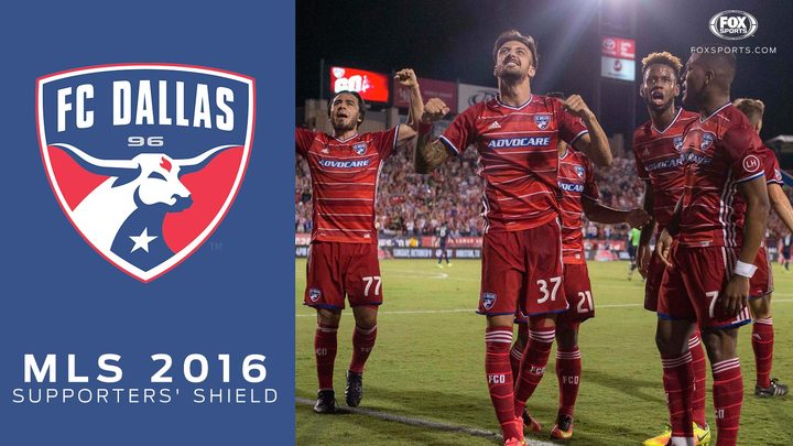 FOXSoccer's tweet photo. Congratulations FC Dallas on winning your first Supporters' Shield in club history! #DecisionDay https://t.co/NiFwwIWd7D