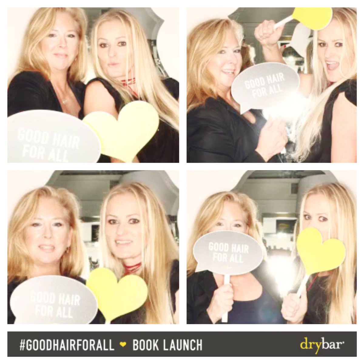 Hopscotchshoppe's tweet photo. In good company with this beauty @McClurePR 👯
#itsahopscotchlife #CarriMcClure #prlife #thedrybar #AlliWebb #booklaunch #goodhairforall #LA https://t.co/IZihGILxwS
