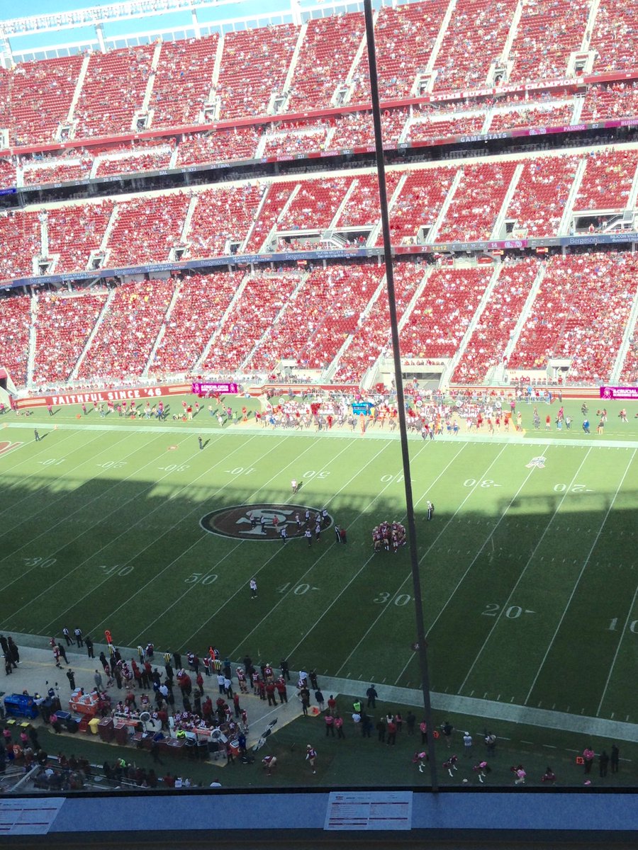 LOOK: Levi's Stadium is almost empty for Buccaneers-49ers game -  