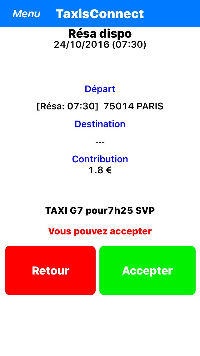 ArezkiArezsky's tweet photo. Le client réserve un taxi sur l'appli @Taxis_Connect mais préfère un @TAXISG7 #opentaxis https://t.co/So9jtdtBno