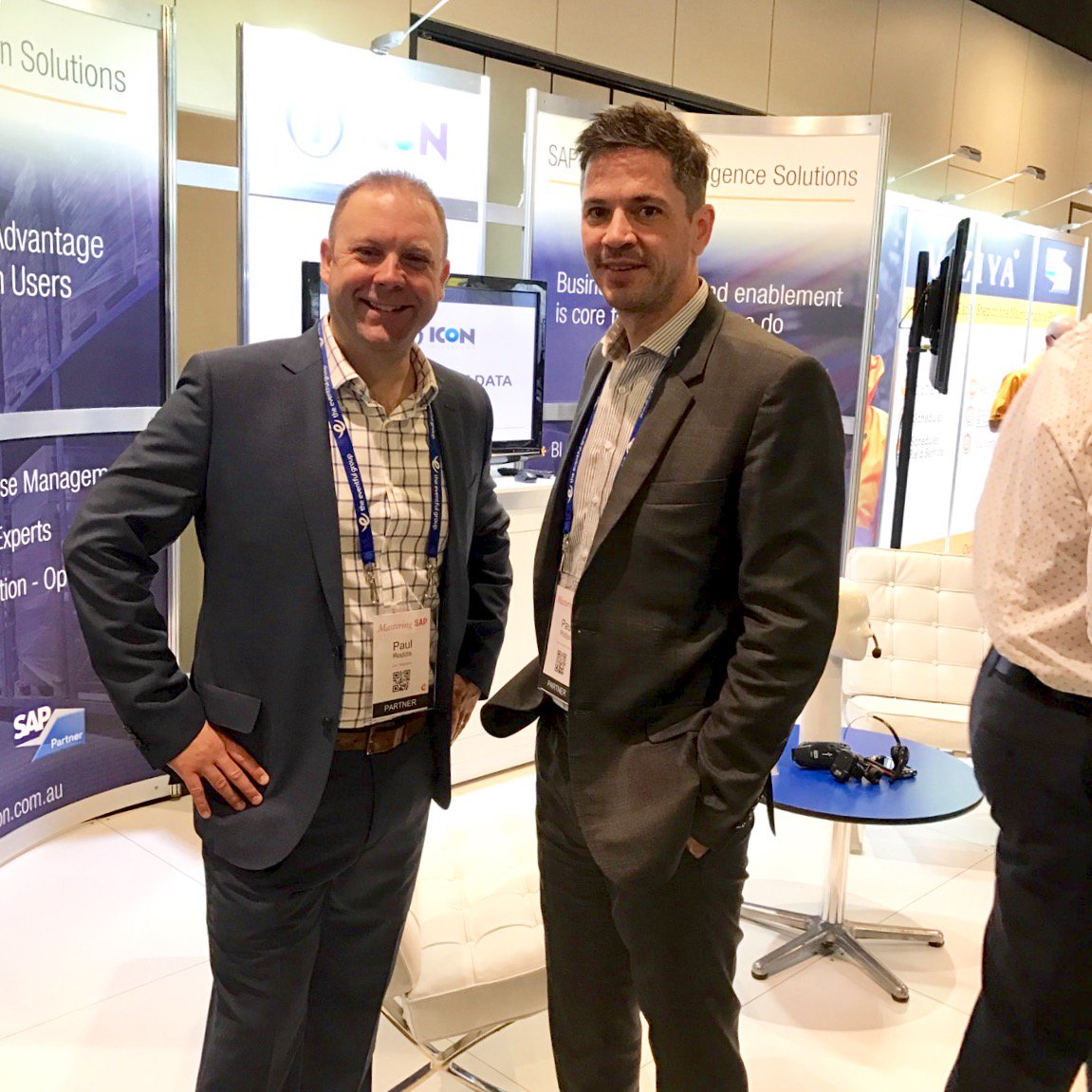 We are excited about taking part in #MasteringSAP by <a href="/masteringsap/">Mastering SAP</a> with our partner @IconInt! Come and meet <a href="/paulroddis/">Paul Roddis</a> and <a href="/paul_a_phillips/">Paul Phillips (He/Him)</a>