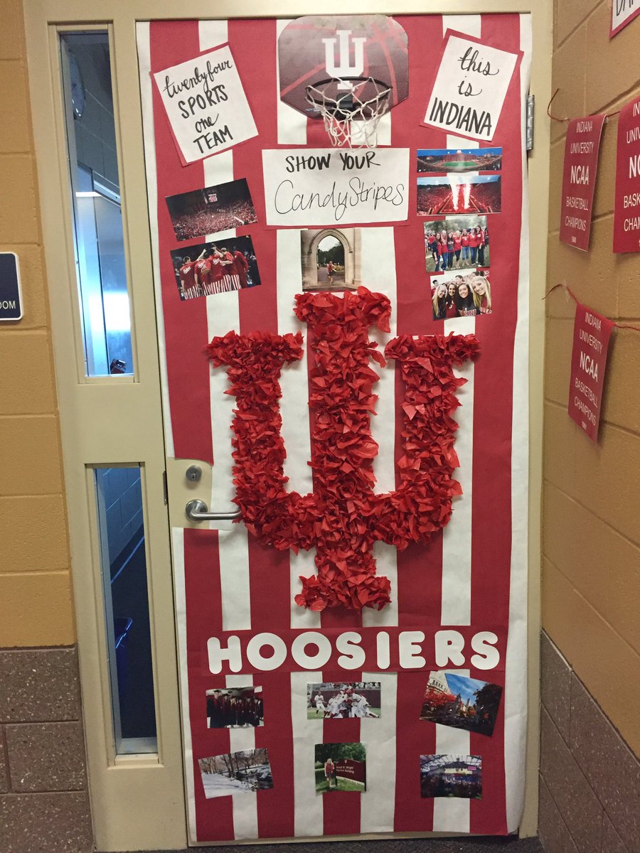 ms_kgorman's tweet photo. Getting #oecollegeweek started with door decorating for my Hoosiers! @IUBloomington https://t.co/3ZlpJiziwJ