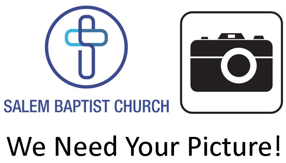 salemdobson's tweet photo. We need your pic! We need one for each person and one for each family!  Email to jay@salembaptistdobson.org https://t.co/47MnixLvT0